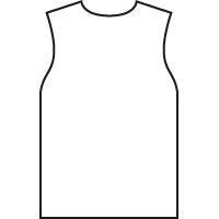 SF Men SF232 - High neck slash armhole vest