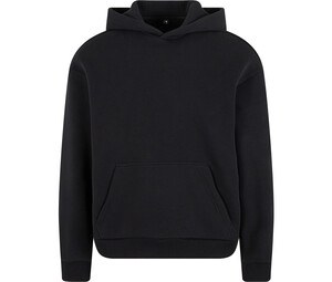 BUILD YOUR BRAND BY284 - FLUFFY HOODY Black