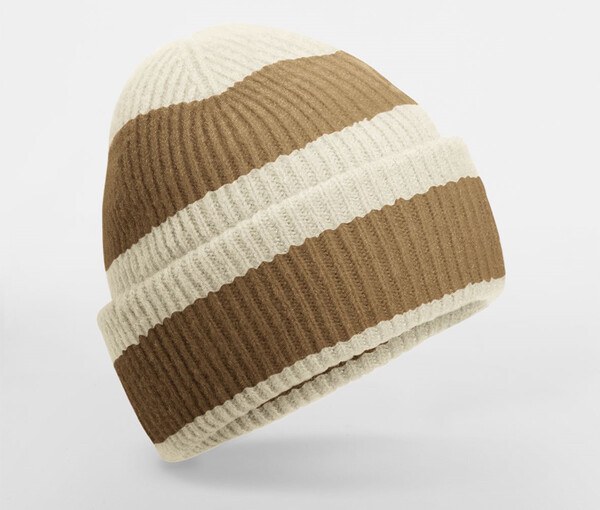 BEECHFIELD BF391R - COLOUR BLOCK BEANIE