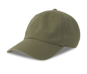 ATLANTIS HEADWEAR AT281 - Washed mid visor 6-panel cap Olive