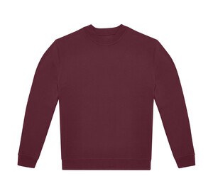 B&C ID332 - Unisex crewneck sweater Burgundy