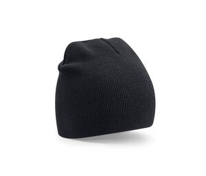 BEECHFIELD BF044R - Recycled polyester beanie Black